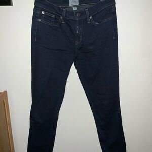 J. Crew toothpick Indigo Denim Jeans